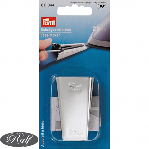 Dispozitiv metalic pt. confectionat banda bias, marime 25 mm - Prym 611344